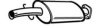 WALKER 21108 Middle Silencer